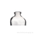 189ml Thick Base Clear Glass Flask Whiskey Bottle